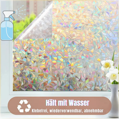 LumoFilm™ 3D-Regenbogen 🌈  Fenster-Sichtschutzfolie